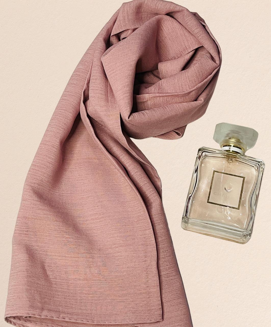 Premium Quality Turkish Brand Stole - Blossom Pink