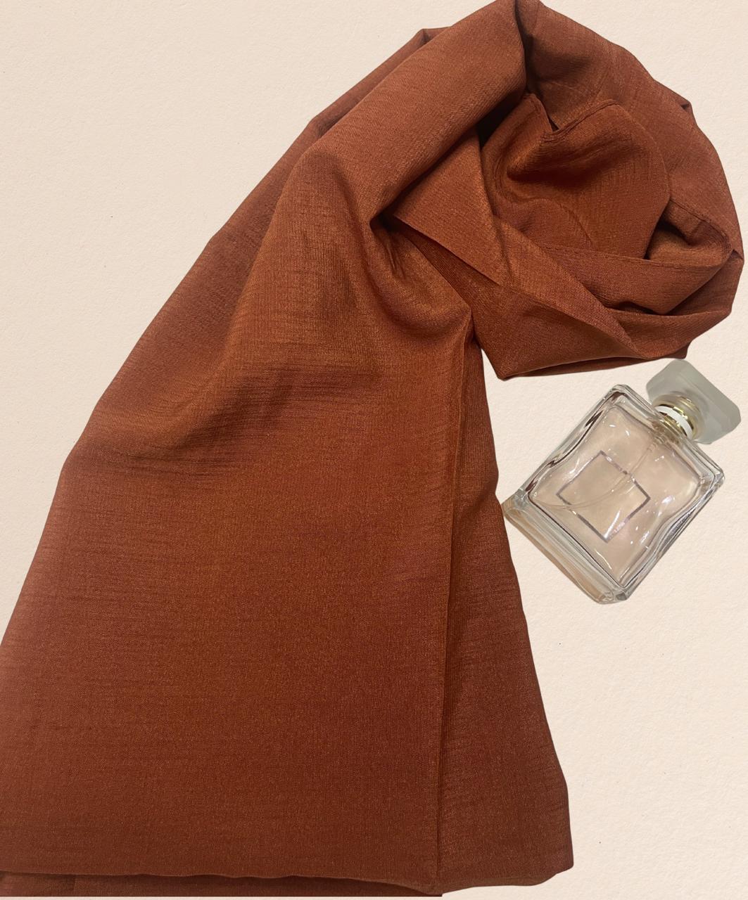 Premium Quality Turkish Brand Stole - Brown