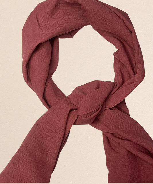 Premium Quality Turkish Brand Stole - Cranberry Pink