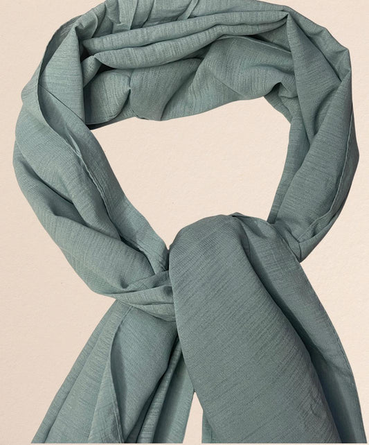 Premium Quality Turkish Brand Stole - Sky Blue