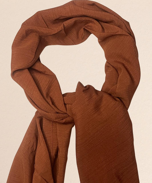 Premium Quality Turkish Brand Stole - Brown
