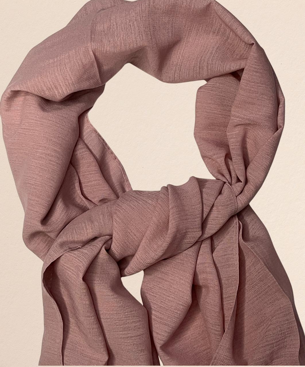 Premium Quality Turkish Brand Stole - Blossom Pink