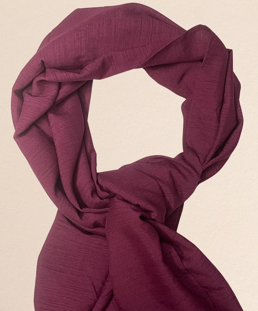 Premium Quality Turkish Brand Stole - Purple