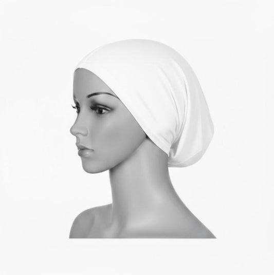 Premium Quality Hijab Cap - White