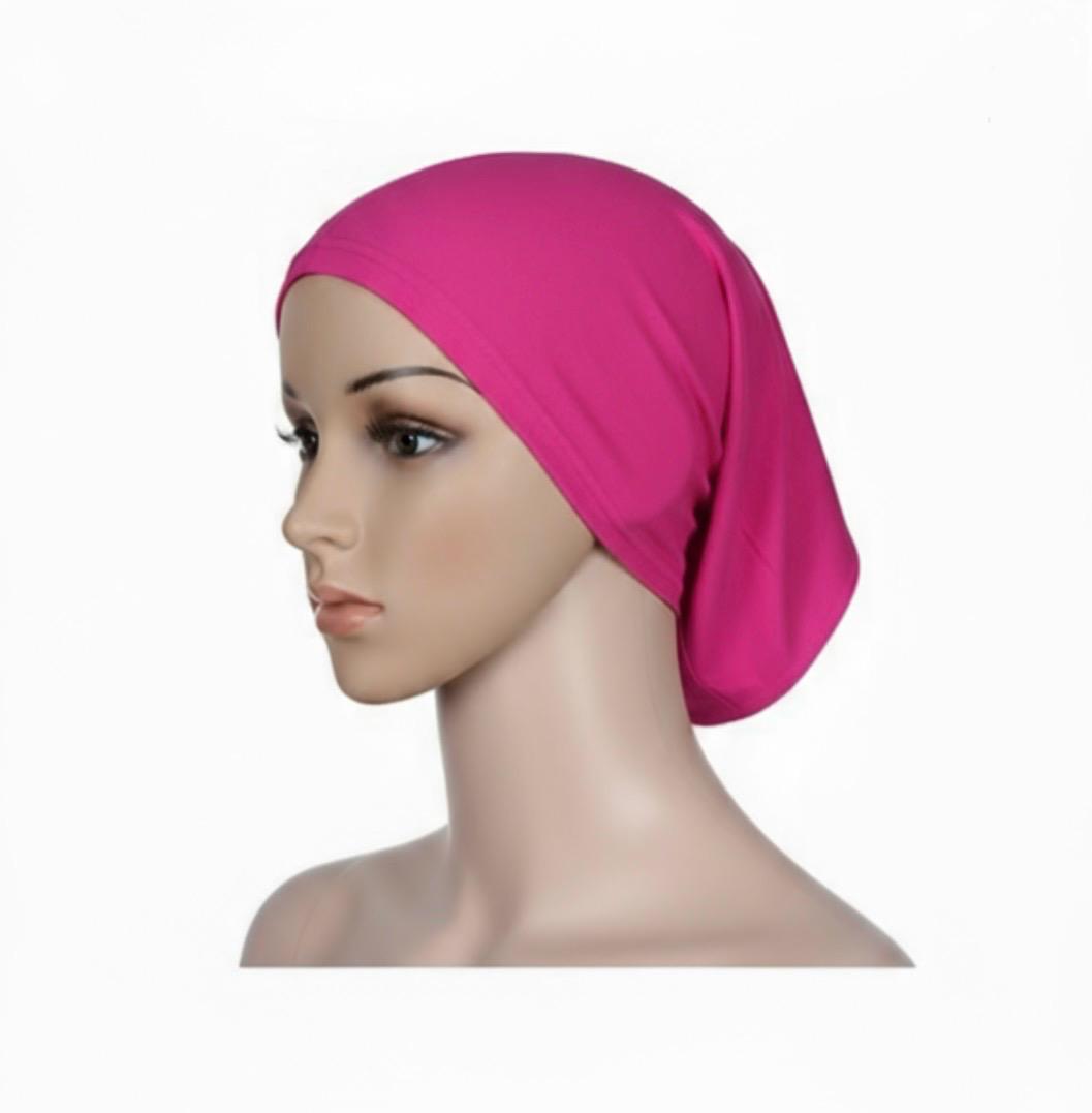 Premium Quality Hijab Cap - Pink