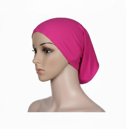 Premium Quality Hijab Cap - Pink
