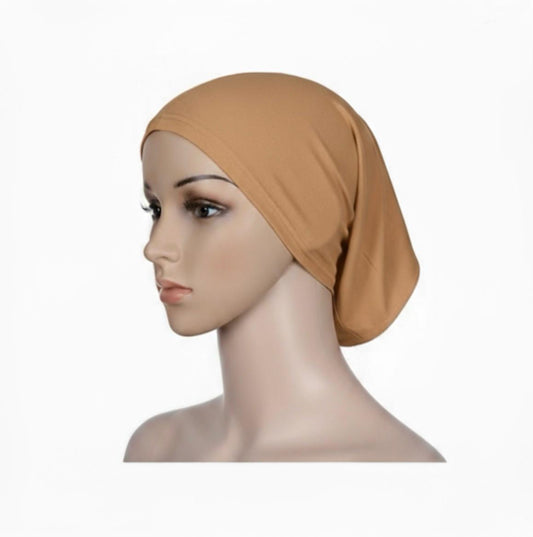 Premium Quality Hijab Cap - Mustard Yellow