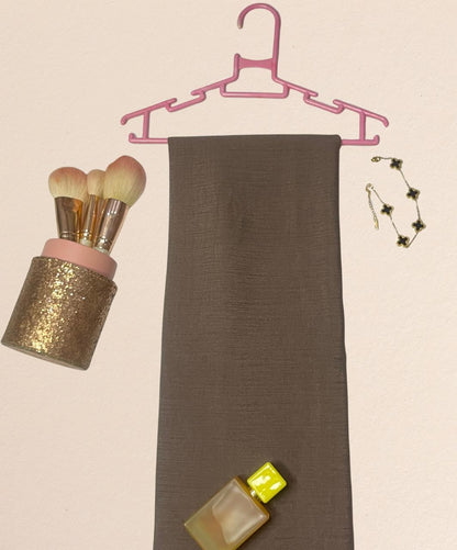 Premium Quality Turkish Brand Stole - Brown Taupe