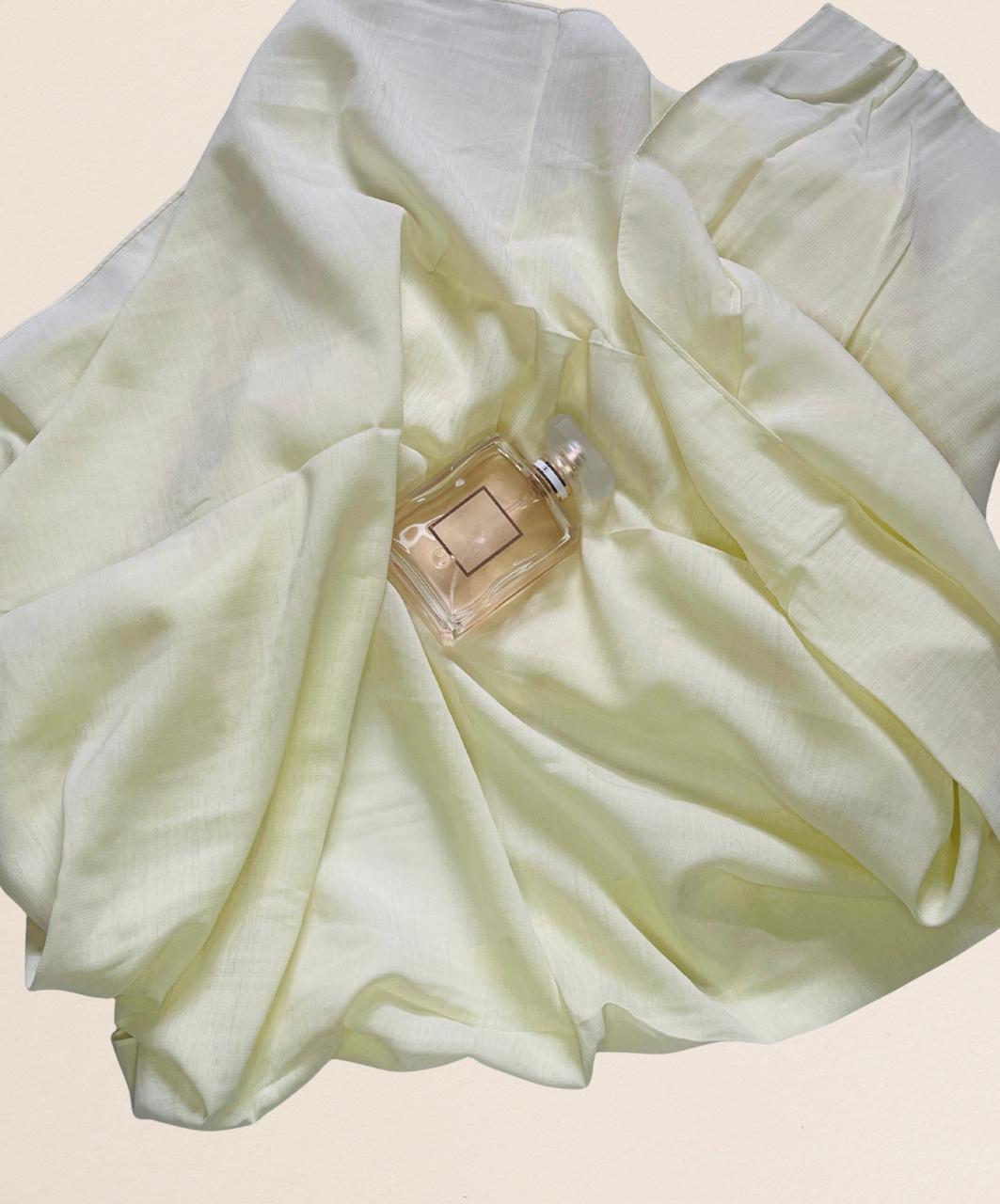 Premium Quality Turkish Brand Stole - Lime Yellow