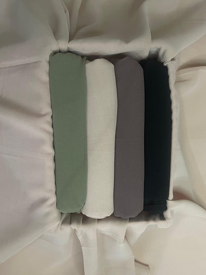 Premium Quality Georgette Chiffon Stole - Mega Box