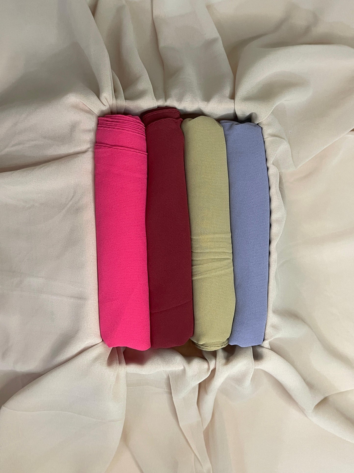 Premium Quality Georgette Chiffon Stole - Mega Box
